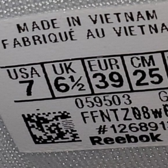 Hasbro x Reebok Question Mid Men's Size 7 'Candy Land' White GZ0081 Rare - Picture 9 of 9